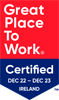 Great place to work logo