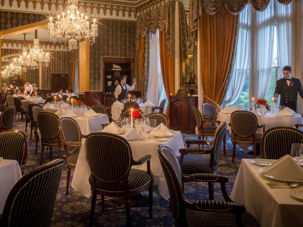 Fine Dining At Dromoland Castle Hotels In Clare The Inn At Dromoland